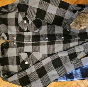 Youth flannel shacket